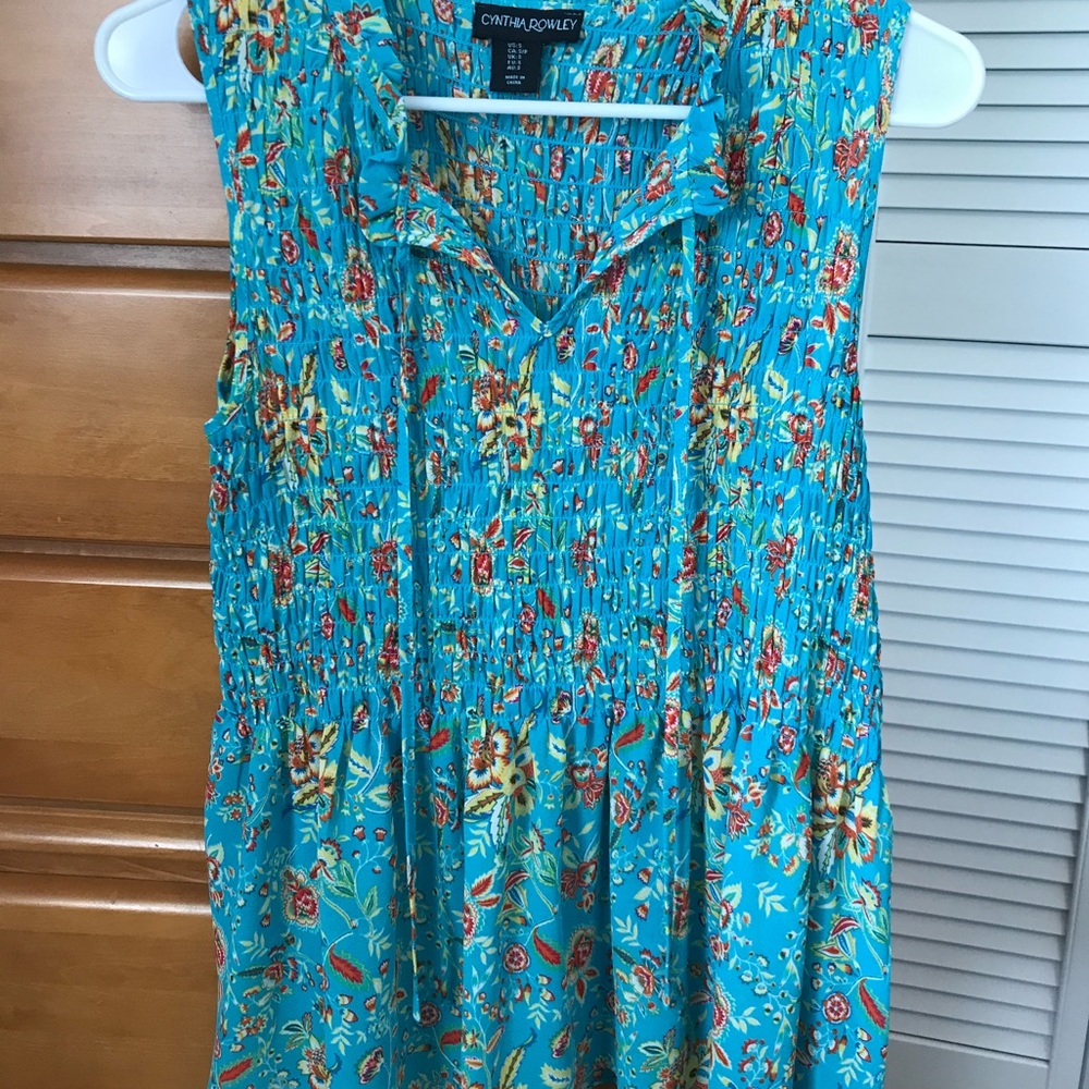 Cynthia Rowley sleeveless blouse.
